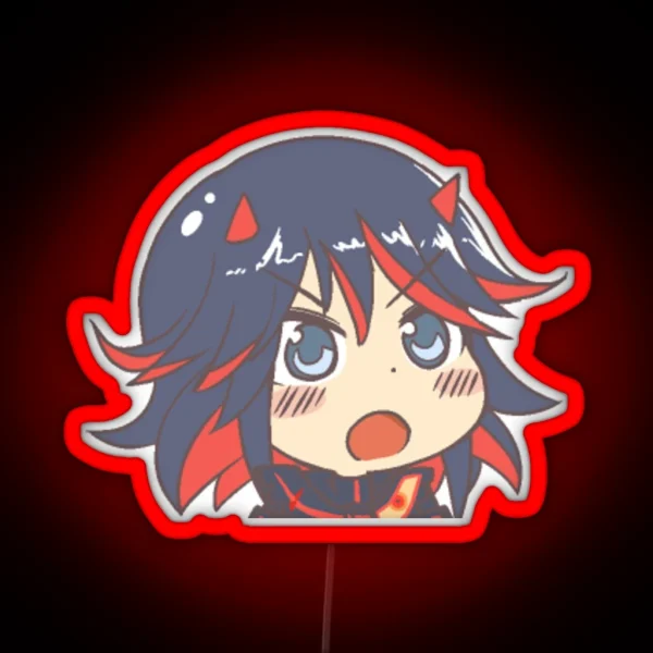 Chibi Matoi Ryuko Kamui RGB Neon Sign