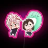 Chibi Okarun And Ayase RGB Neon Sign - Image 6