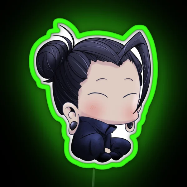 Chibi Purring RGB Neon Sign