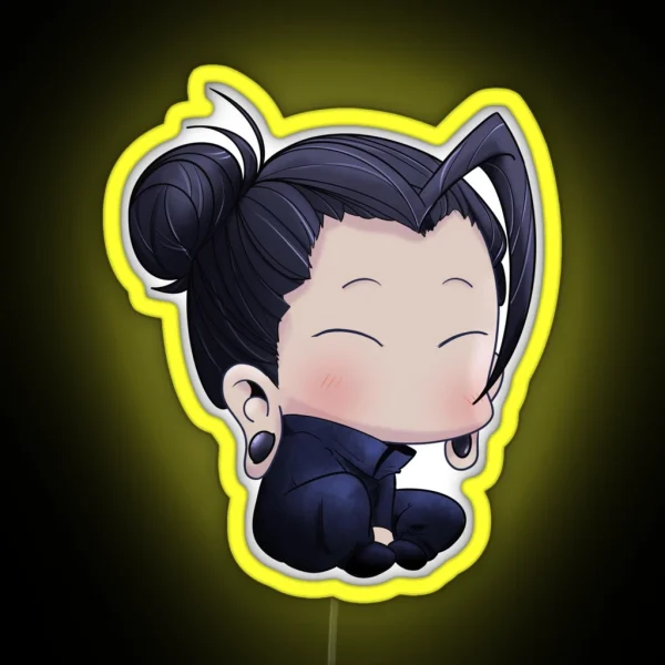 Chibi Purring RGB Neon Sign