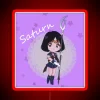 Chibi Saturn RGB Neon Sign - Image 2