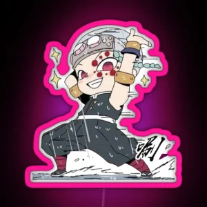 Chibi Uzui RGB Neon Sign