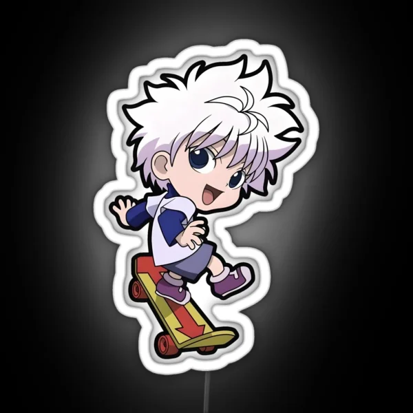 Chibi Young Hunter RGB Neon Sign