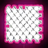Chic Simplicity Monochromatic Netting Elegance RGB Neon Sign - Image 6
