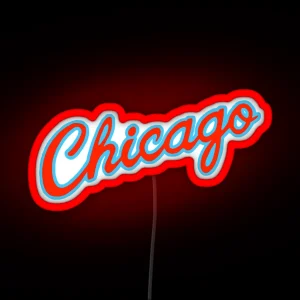 Chicago City Edition RGB Neon Sign