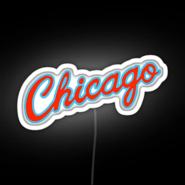 Chicago City Edition RGB Neon Sign