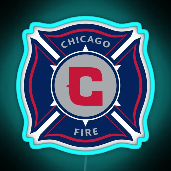 Chicago Fire RGB Neon Sign