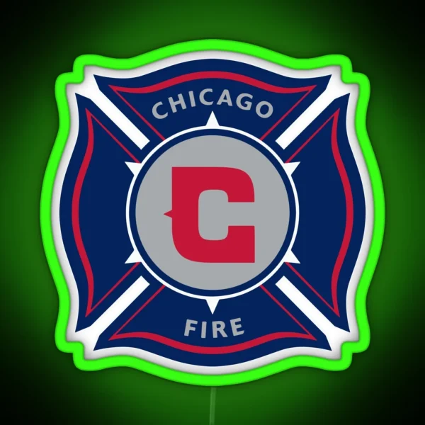 Chicago Fire RGB Neon Sign