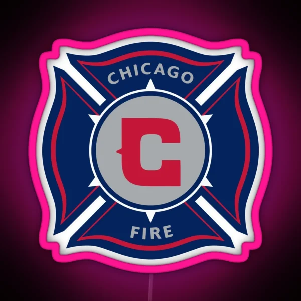 Chicago Fire RGB Neon Sign