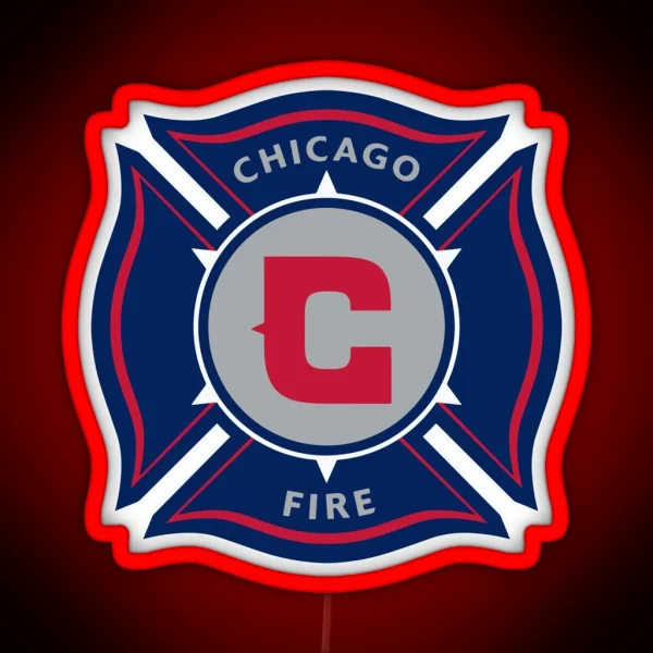 Chicago Fire RGB Neon Sign