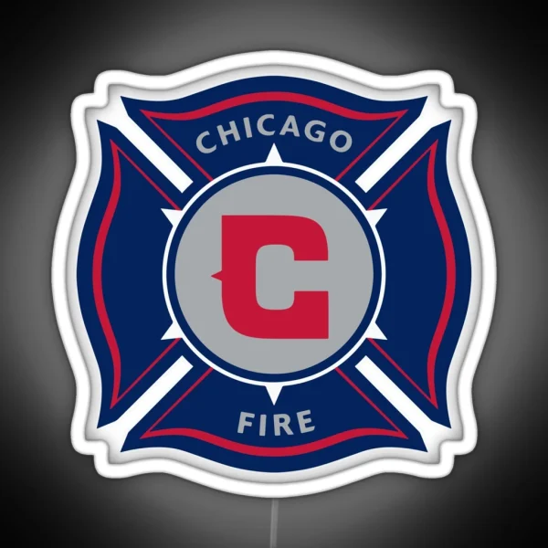 Chicago Fire RGB Neon Sign
