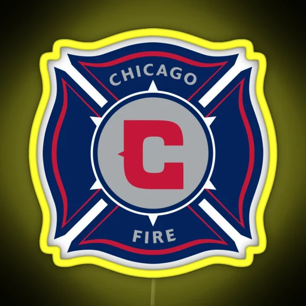 Chicago Fire RGB Neon Sign