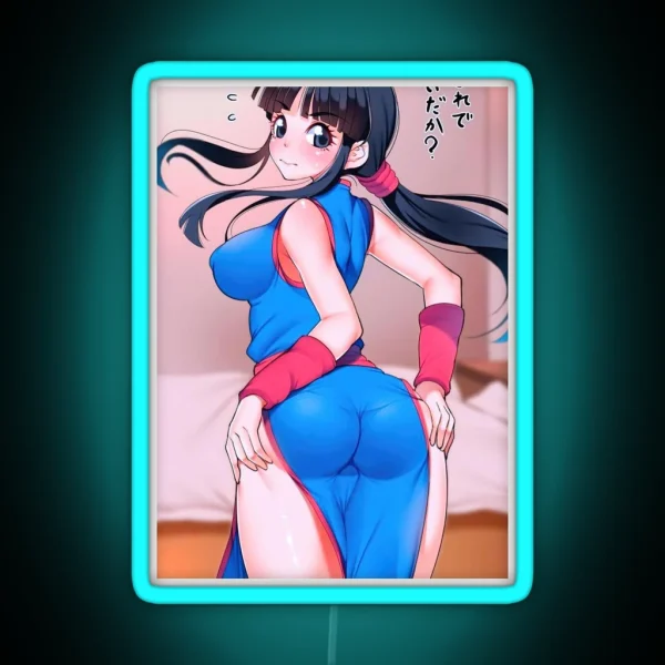 Chichi Dragon Ball RGB Neon Sign