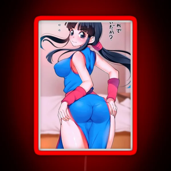 Chichi Dragon Ball RGB Neon Sign