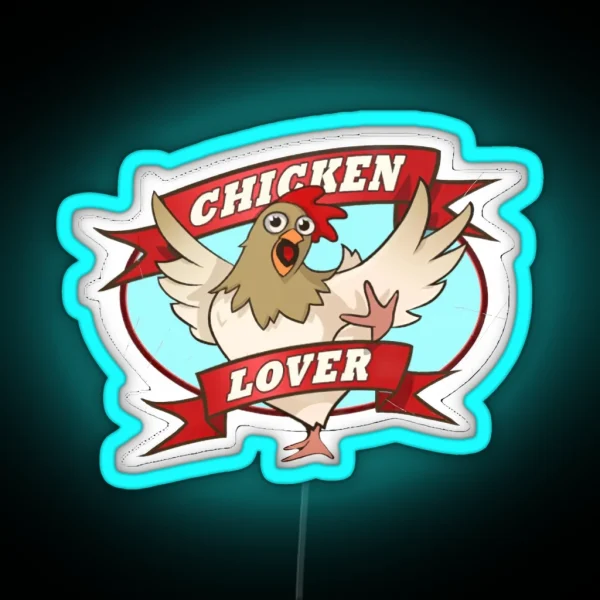 Chicken Lover Cpunter Strike Led RGB Neon Sign