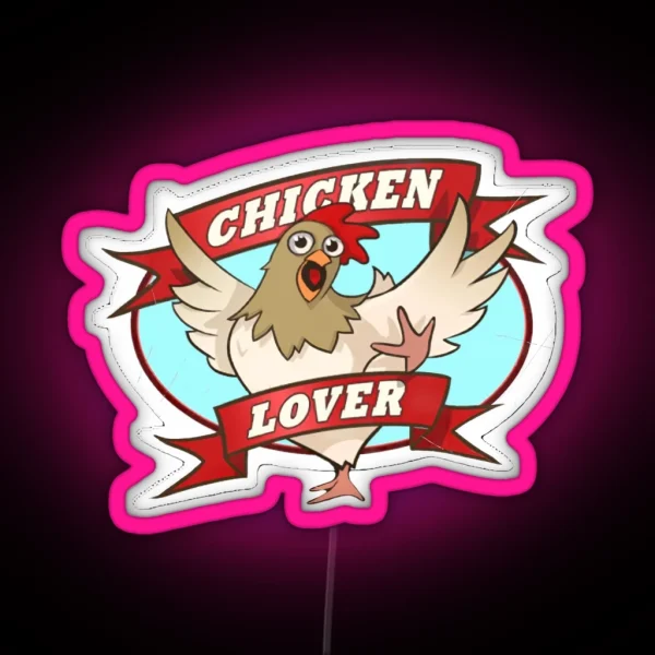 Chicken Lover Cpunter Strike Led RGB Neon Sign