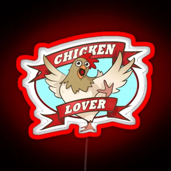 Chicken Lover Cpunter Strike Led RGB Neon Sign