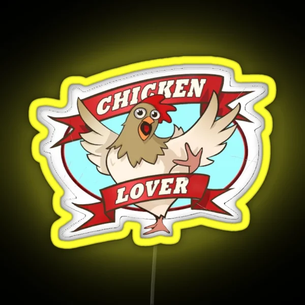 Chicken Lover Cpunter Strike Led RGB Neon Sign