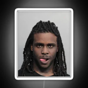 Chief Keef Mugshot RGB Neon Sign