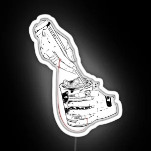 Chifuyu Hands RGB Neon Sign