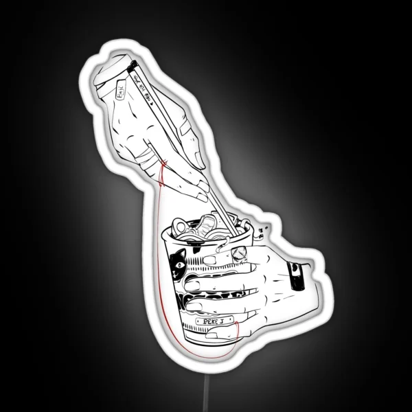 Chifuyu Hands RGB Neon Sign