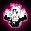 Chika Fujiwara Buff Design V2 RGB Neon Sign - Image 6