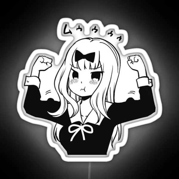 Chika Fujiwara Buff Design V2 RGB Neon Sign