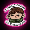 Chilchuck Get To The Dungeon RGB Neon Sign