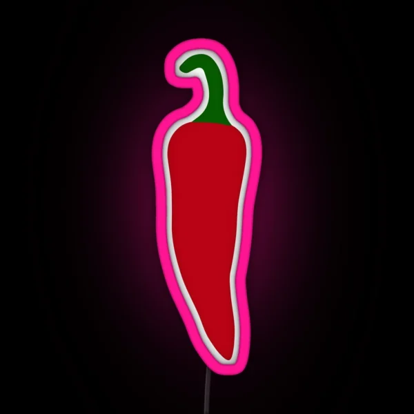 Chili Pepper RGB Neon Sign