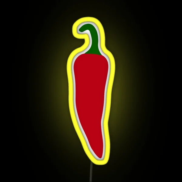 Chili Pepper RGB Neon Sign