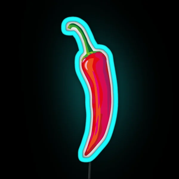Chili Pepper RGB Neon Sign