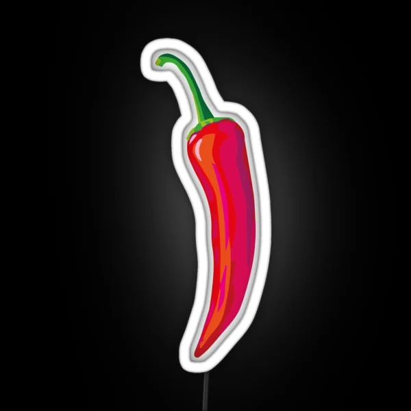Chili Pepper RGB Neon Sign