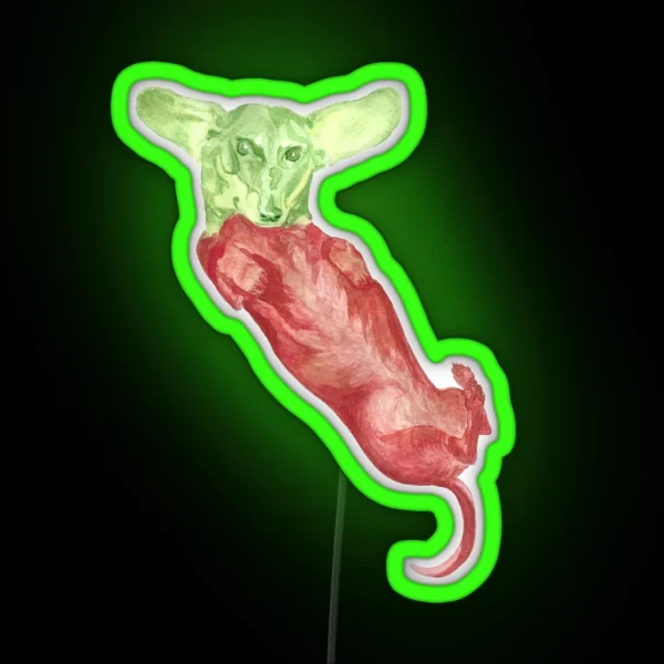 Chili Pupper RGB Neon Sign