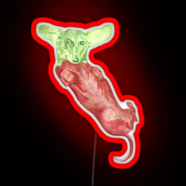 Chili Pupper RGB Neon Sign