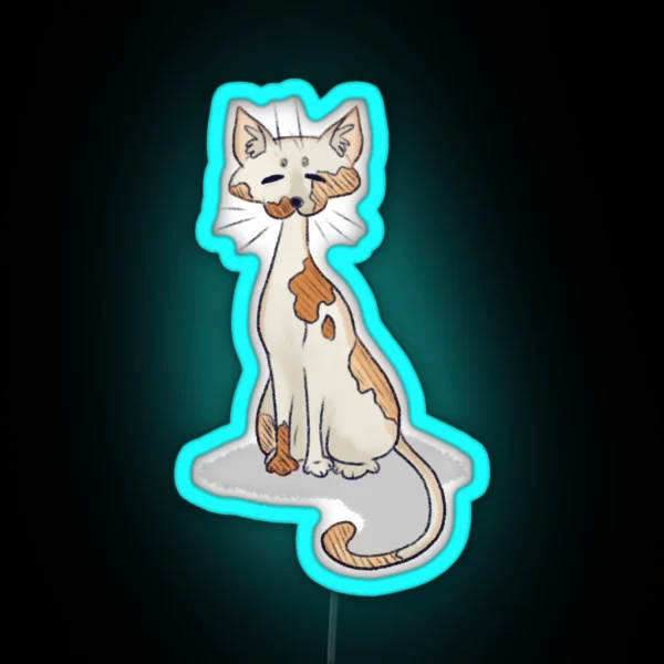 Chill Calico RGB Neon Sign