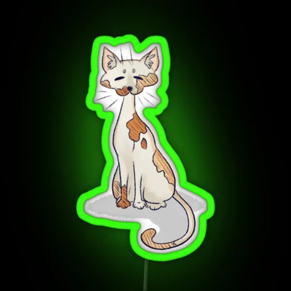 Chill Calico RGB Neon Sign