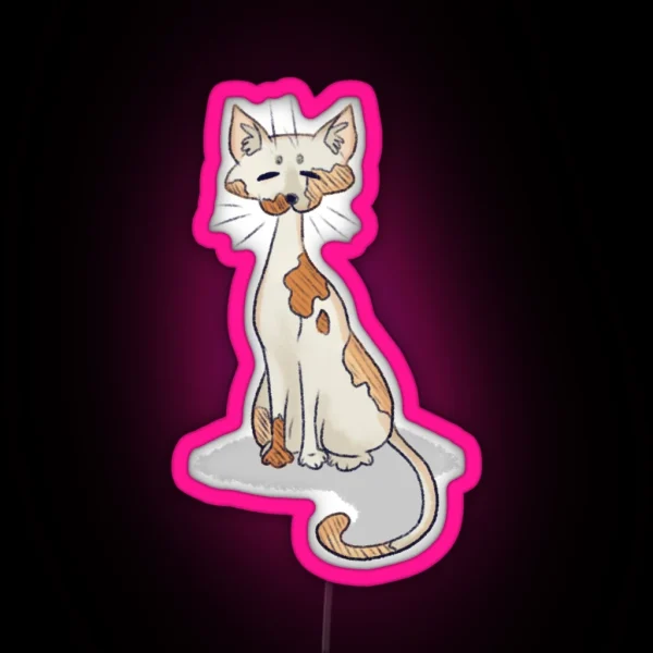 Chill Calico RGB Neon Sign
