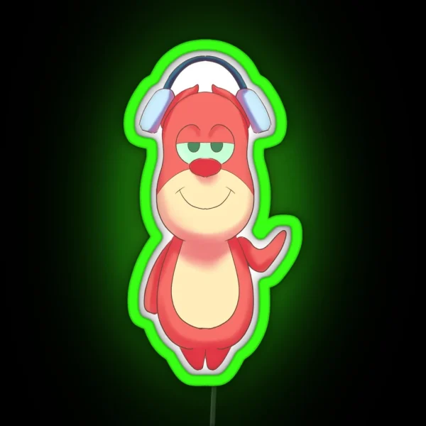 Chill Cat RGB Neon Sign