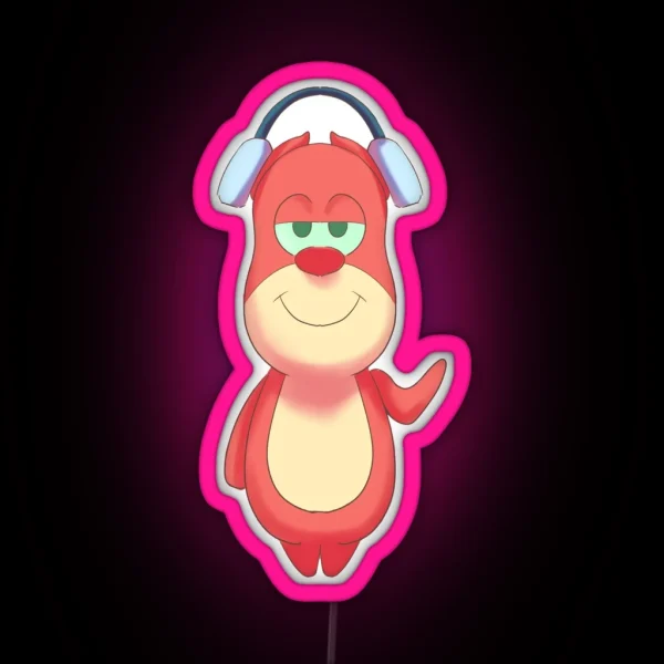 Chill Cat RGB Neon Sign