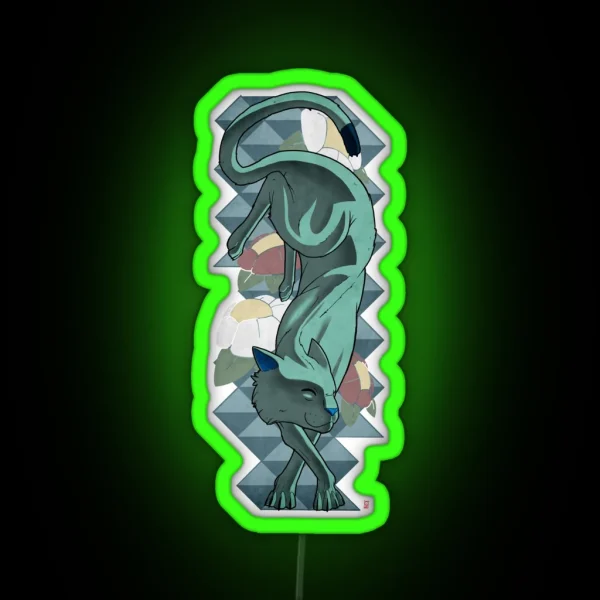 Chill Cat RGB Neon Sign