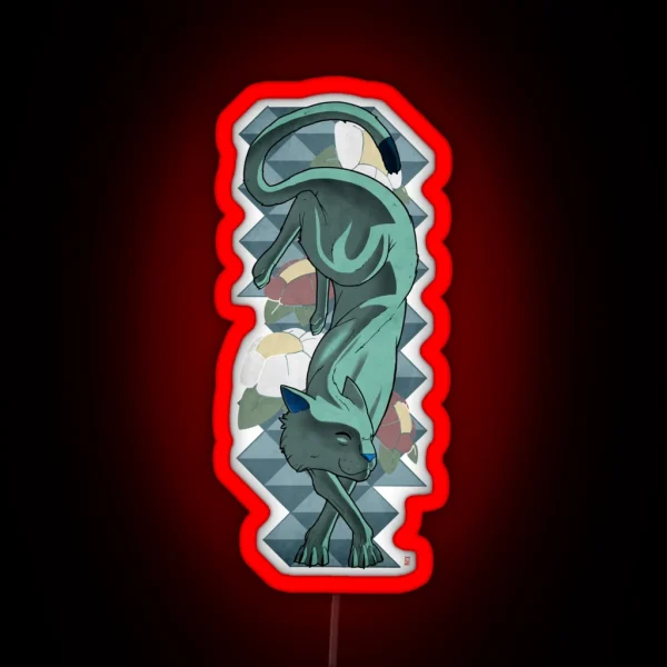 Chill Cat RGB Neon Sign
