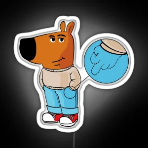 Chill Dog RGB Neon Sign