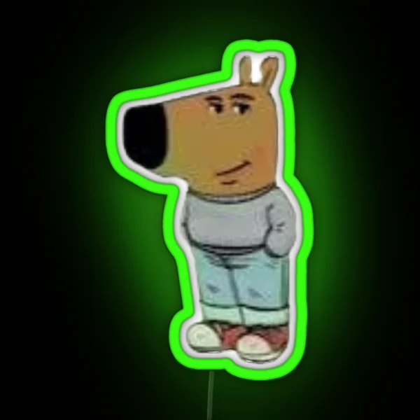 Chill Guy RGB Neon Sign