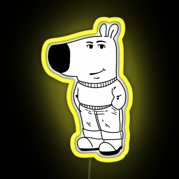 Chill Guy RGB Neon Sign