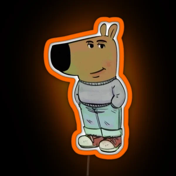Chill Guy RGB Neon Sign