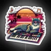 Chill Synth Cat RGB Neon Sign - Image 5