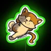 Chillin Kitty RGB Neon Sign - Image 4