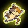 Chillin Kitty RGB Neon Sign - Image 5