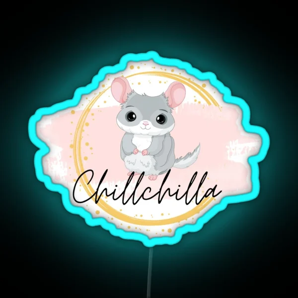 Chinchilla RGB Neon Sign