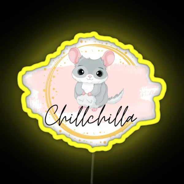 Chinchilla RGB Neon Sign
